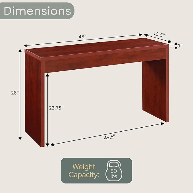 Northfield Entryway Hall Console Table/Desk