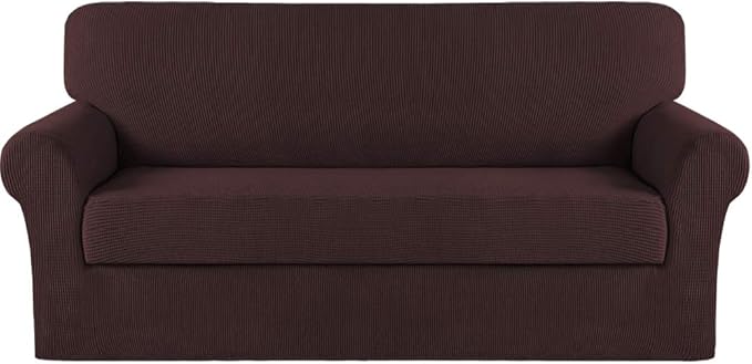Turquoize Stretch Sofa Slipcover 2 Pieces Sofa Cover Couch Cover