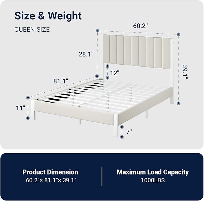 Avenco Queen Size Bed Frame