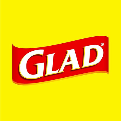 Glad ForceFlex Tall Kitchen Trash Bags, 13 Gallon, Fresh Clean, (Package May Vary),140 Count (Pack of 2)