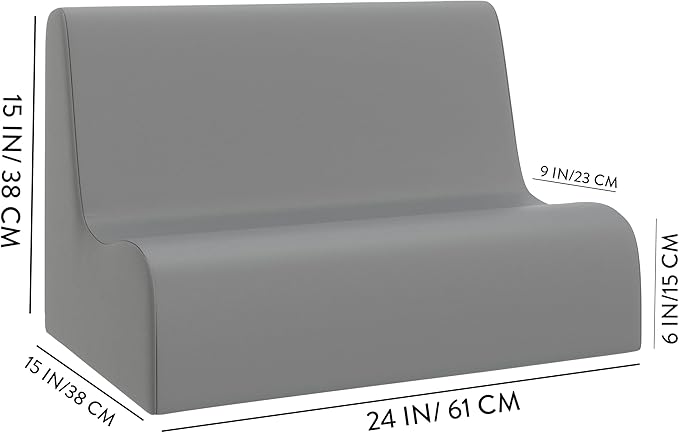 Children's Factory Small Contour Sofa, Mix-and-Match Kids Chairs, Corner