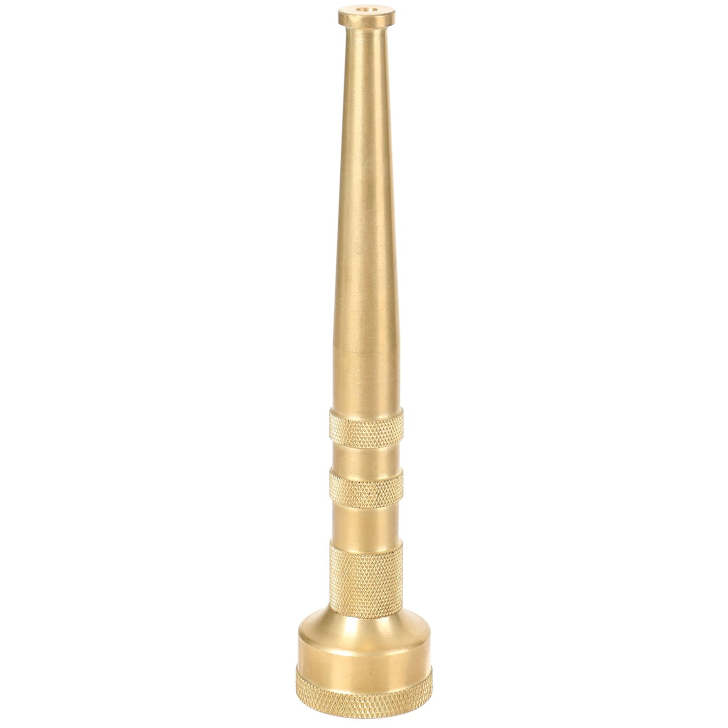 STYDDI 6" Brass Garden Water Hose Nozzle, Jet Stream Hose Nozzle with 3/4-Inch, 7 GPM 80 PSI, High Pressure Super Sweeper Nozzle For Clean Patios, Driveways, Sidewalks, Yard, Vehicles, Deck