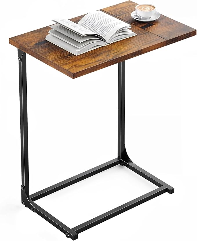 Pipishell C-Shaped Side Table, C Table