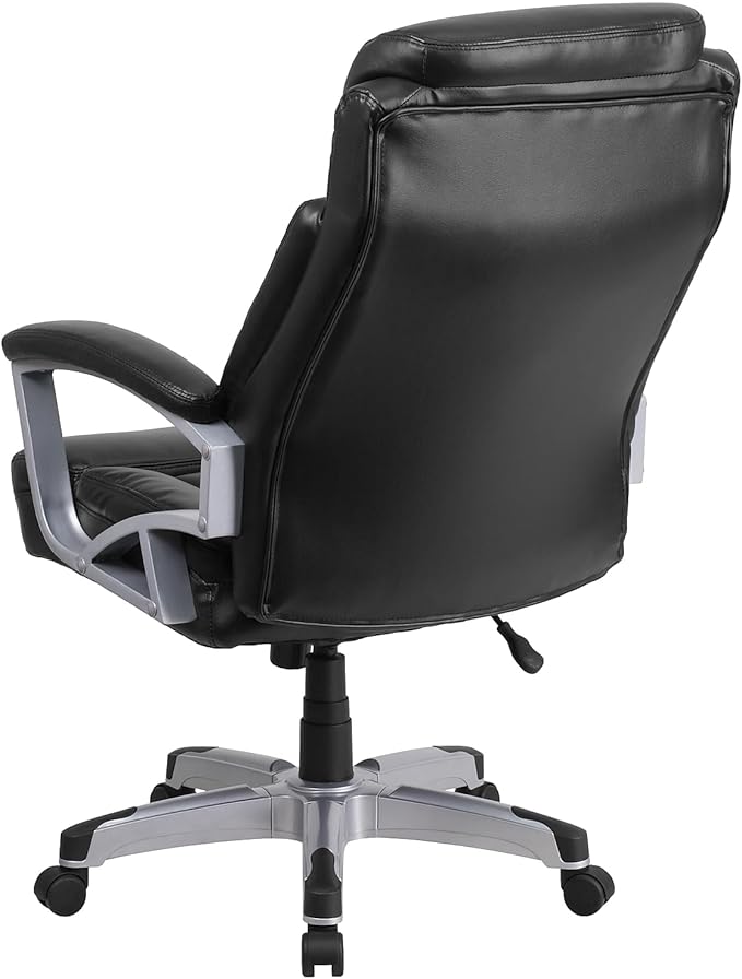 Flash Furniture HERCULES Series Big & Tall 500 lb. Rated Black LeatherSoft