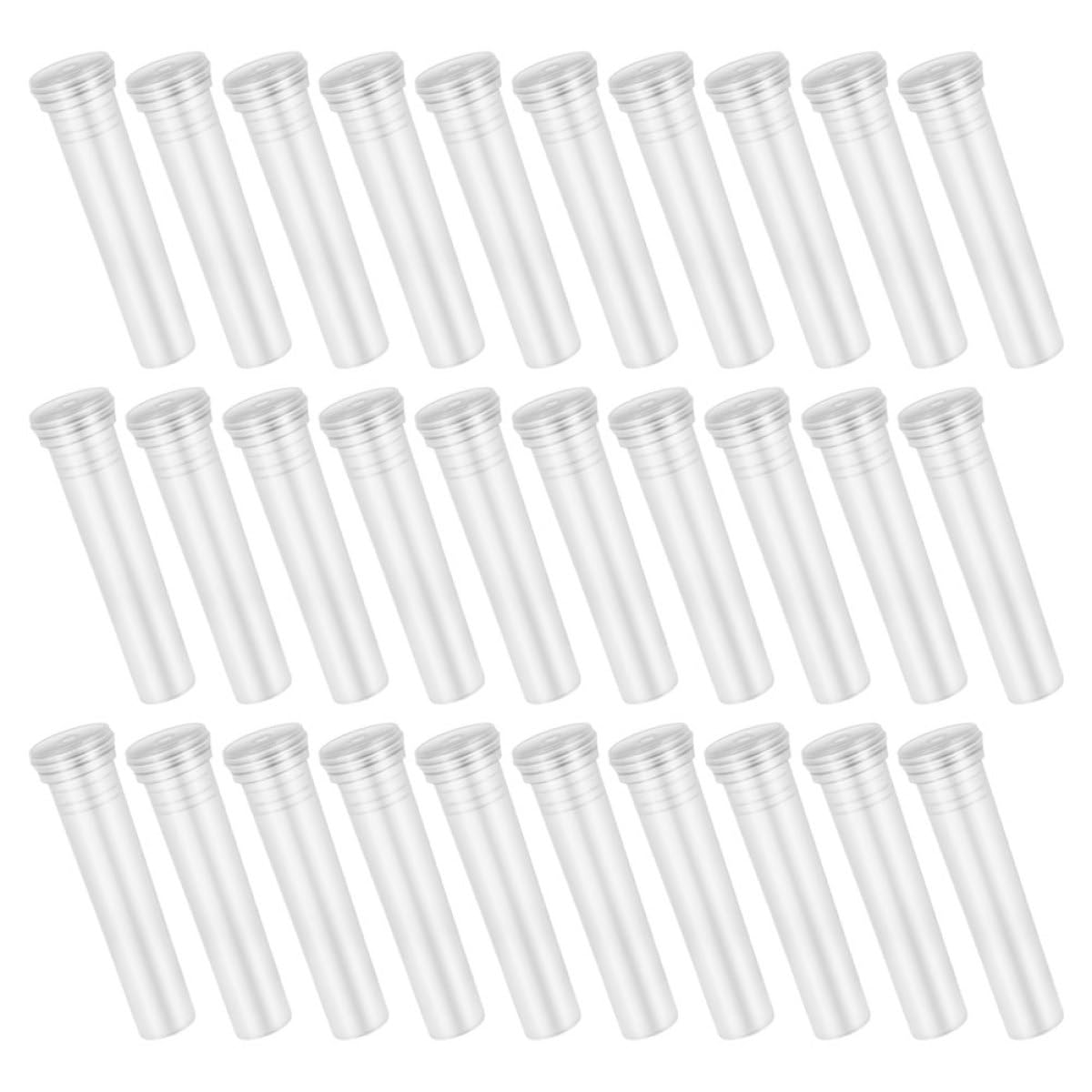 HOMOCONO 100pcs Small Hydroponic Plant Vases Glass Flower Propagation Tubes for Office Desktop Terrarium Plant Supply