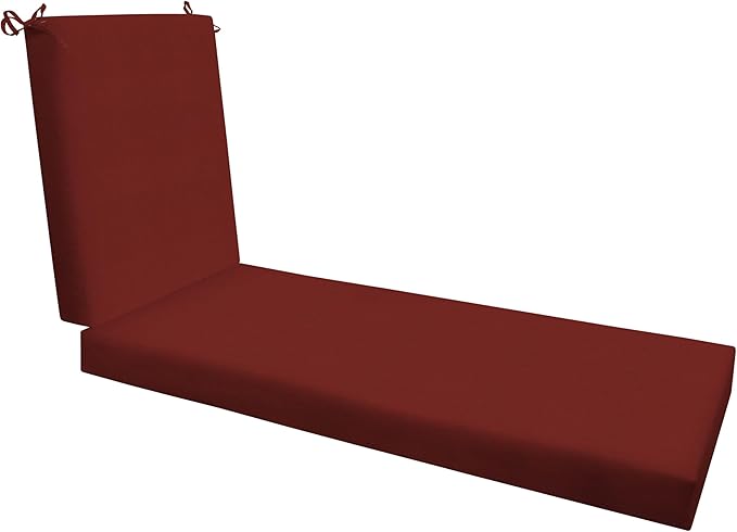 Honeycomb Outdoor Chaise Lounge Cushion