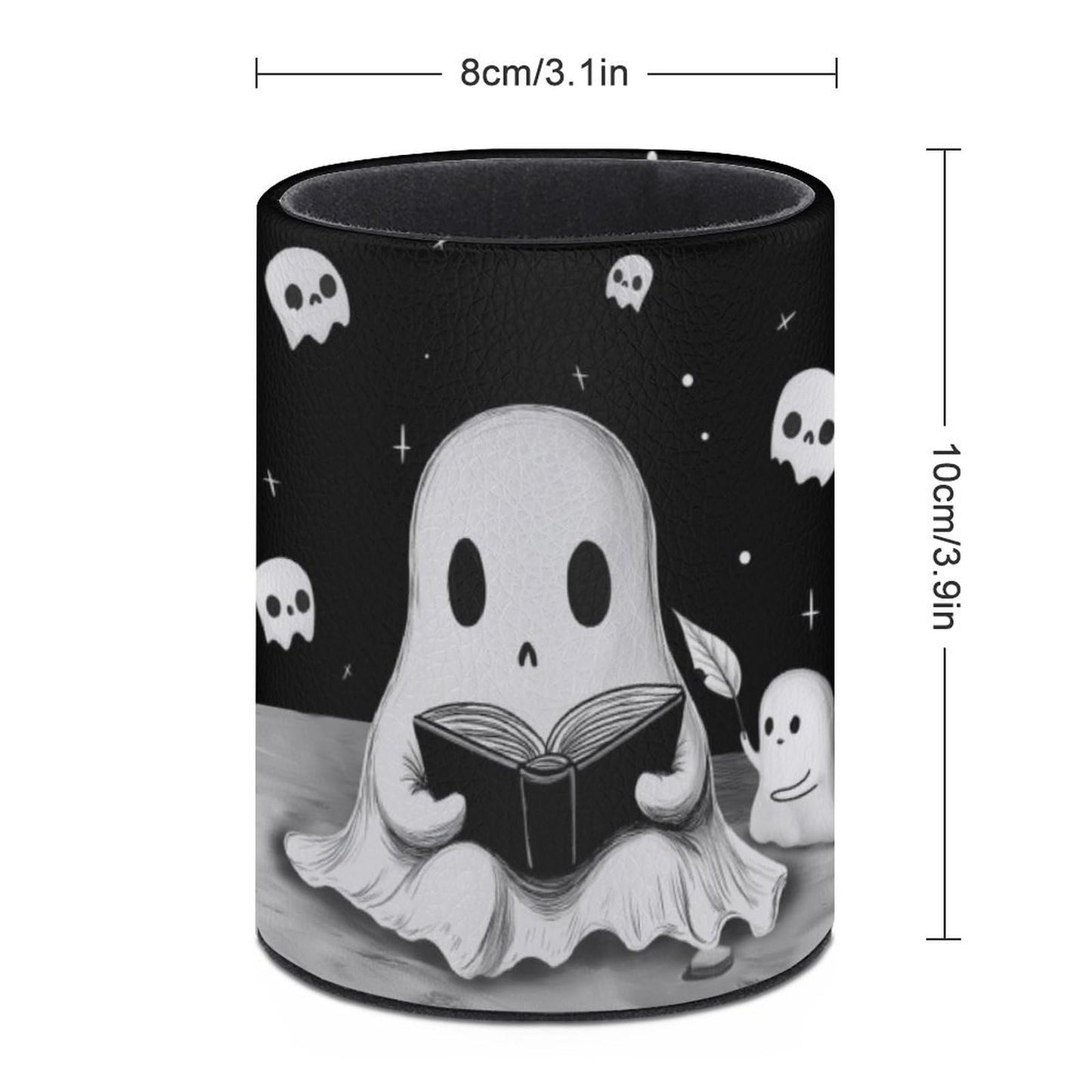 XUWU Cute Ghosts Pen Holder Pencil Cup for Desk Organizer