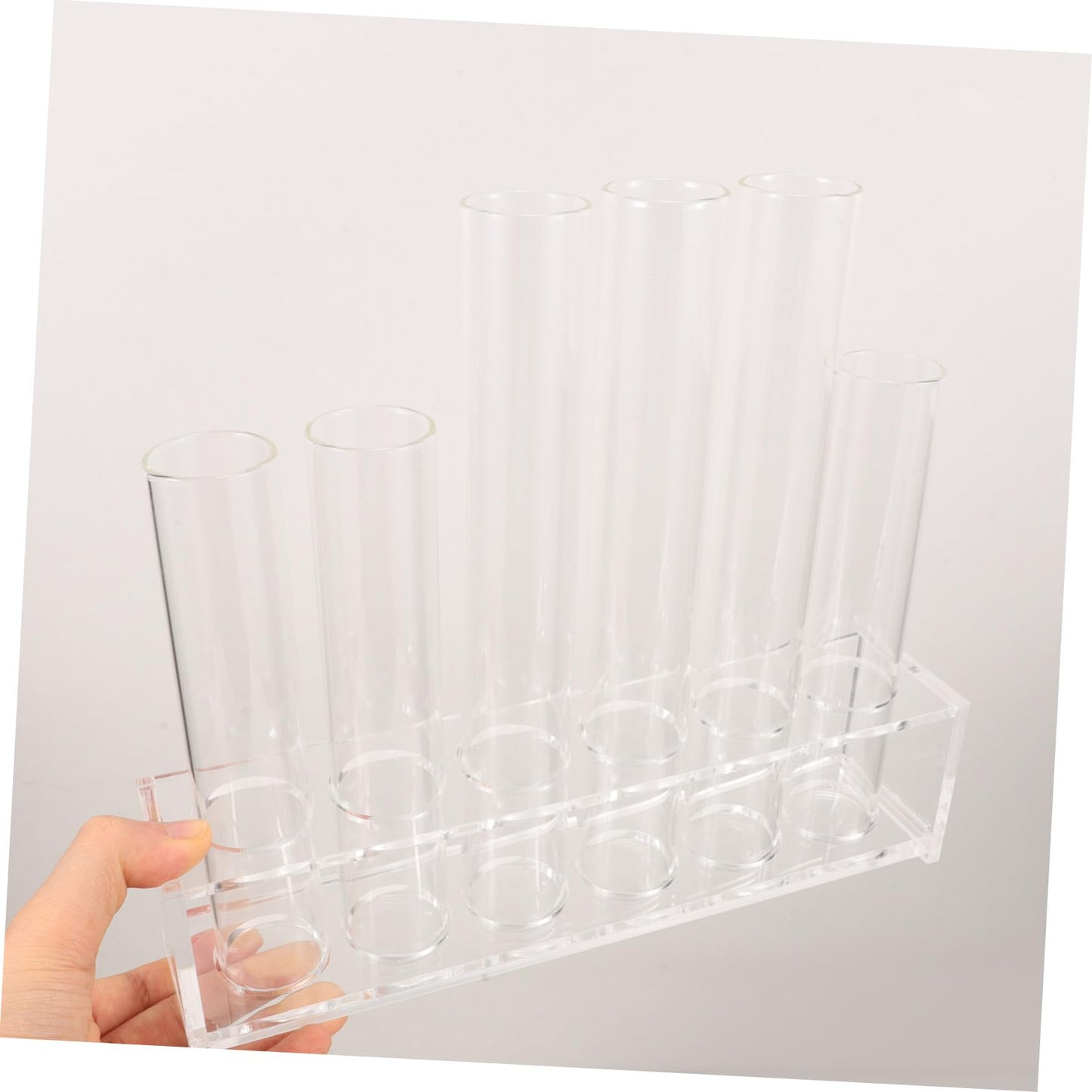 YARNOW Test Tube Plant Propagation Station Water Tube for Flowers Glass Vase for Green Plants Terrarium Jar