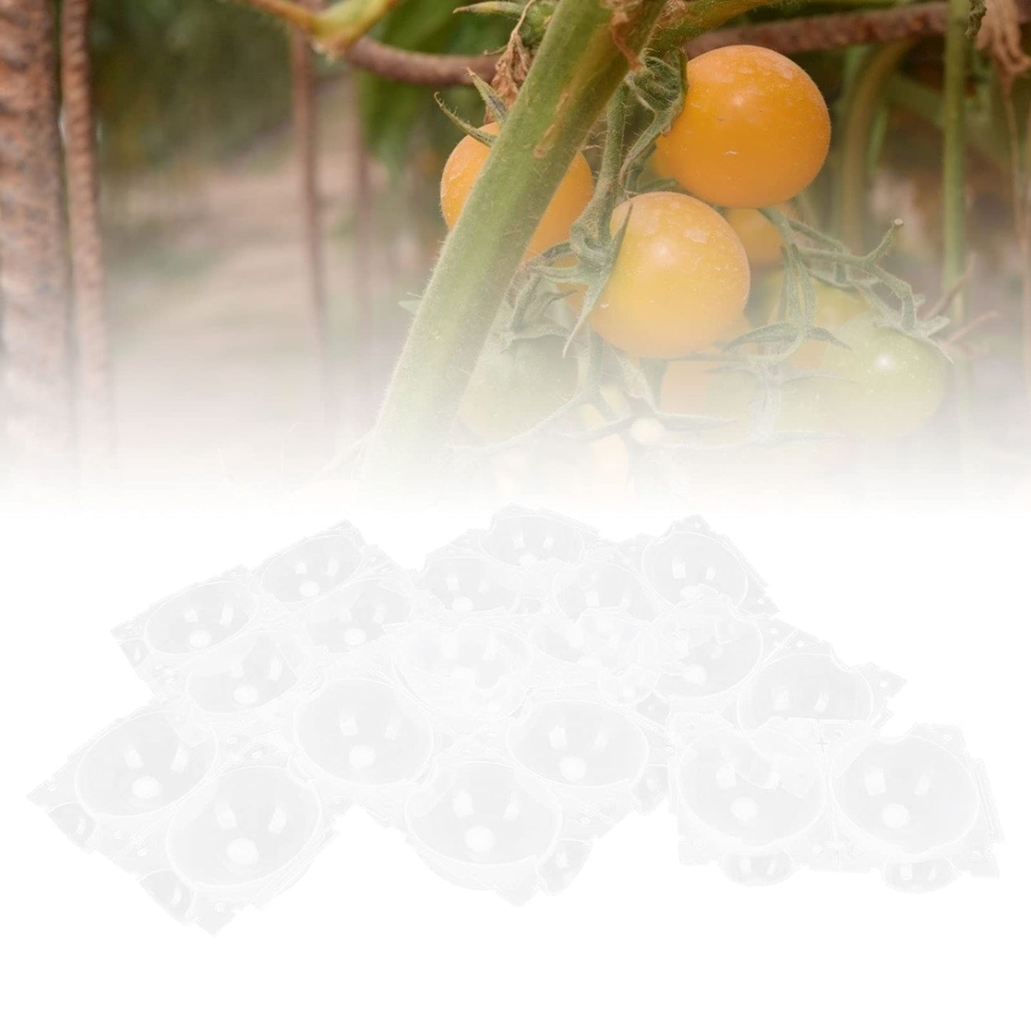 10PCS Air Layering Pods, Reusable High Pressure Plant Propagation Tray Rapid Plant Rooting Grow Box Grafting Device for 3-9mm Tree Plant Branches Asexual Reproduction