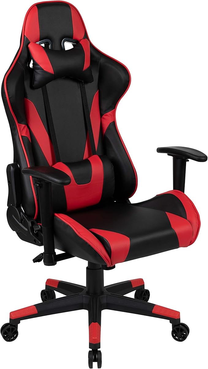 Flash Furniture X20 Fully Reclining LeatherSoft Racing Style Gaming Chair