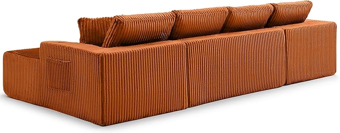 124" Oversized Sectional Couches