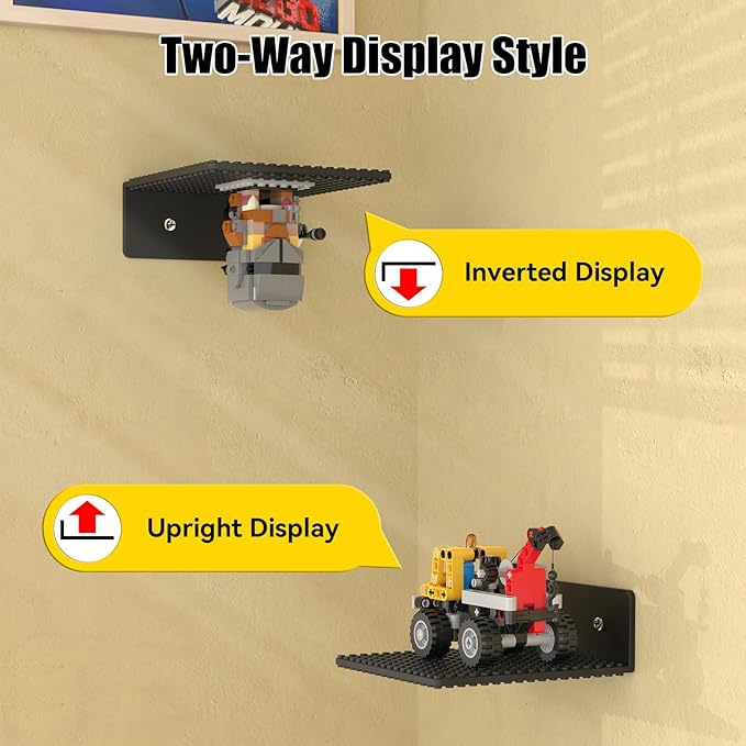 BlissBox 12-Pack Floating Shelves