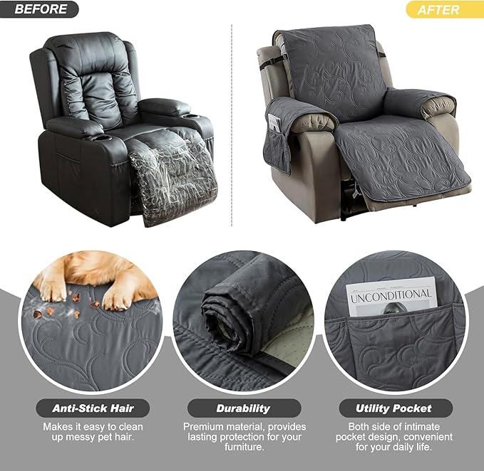100% Waterproof Recliner Chair Cover, Recliner Chair Covers
