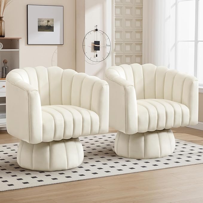 Swivel Accent Barrel Chair