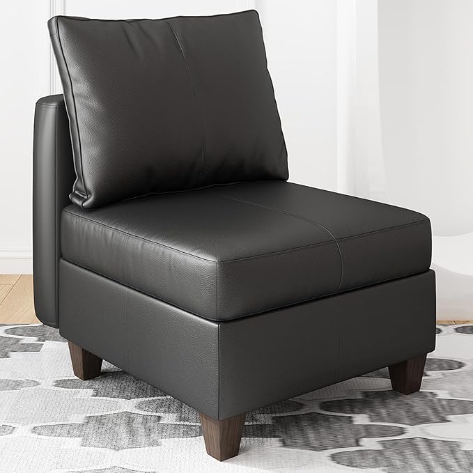 EASE MOOSE Middle Module Seat for Modular Sofa Armless Chair Customizable
