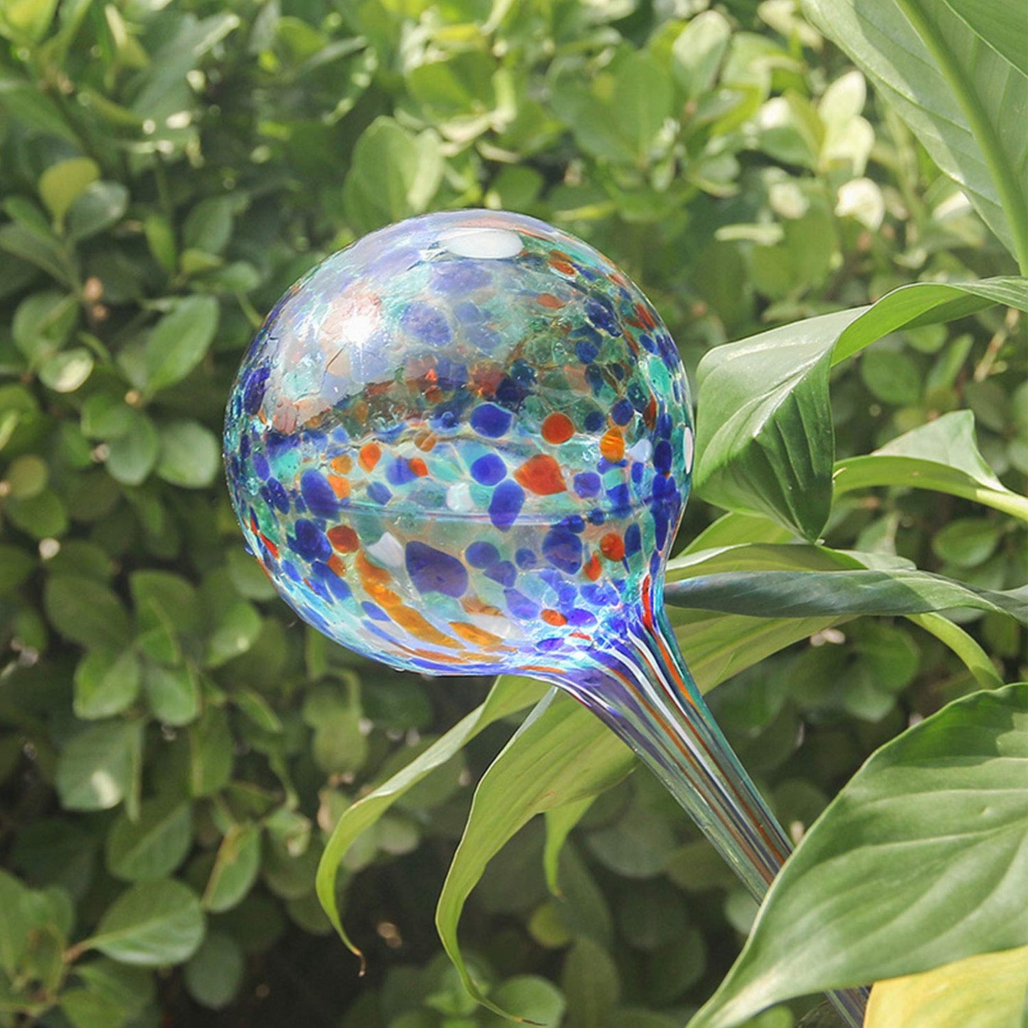 Brajttt Plant Watering Globes Automatic Glass Watering Bulbs, Glass Ball Planter, Decorative Garden Watering Plant Watering Bulbs with 8-Pack, 2.87 inch Diameter