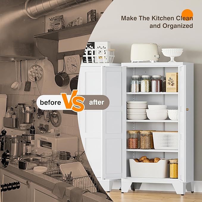 Yizosh Metal Storage Cabinet