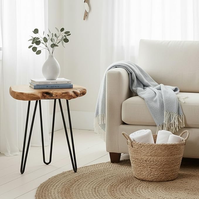 WELLAND Live Edge Side Table