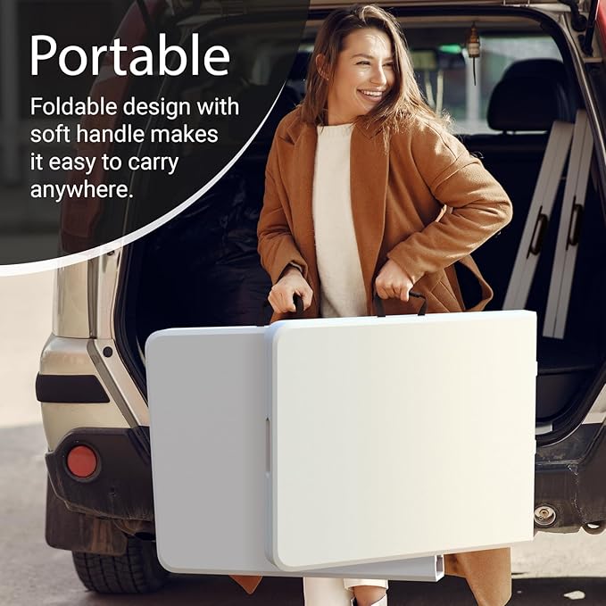 10 Pack of 6 Feet Foldable Table