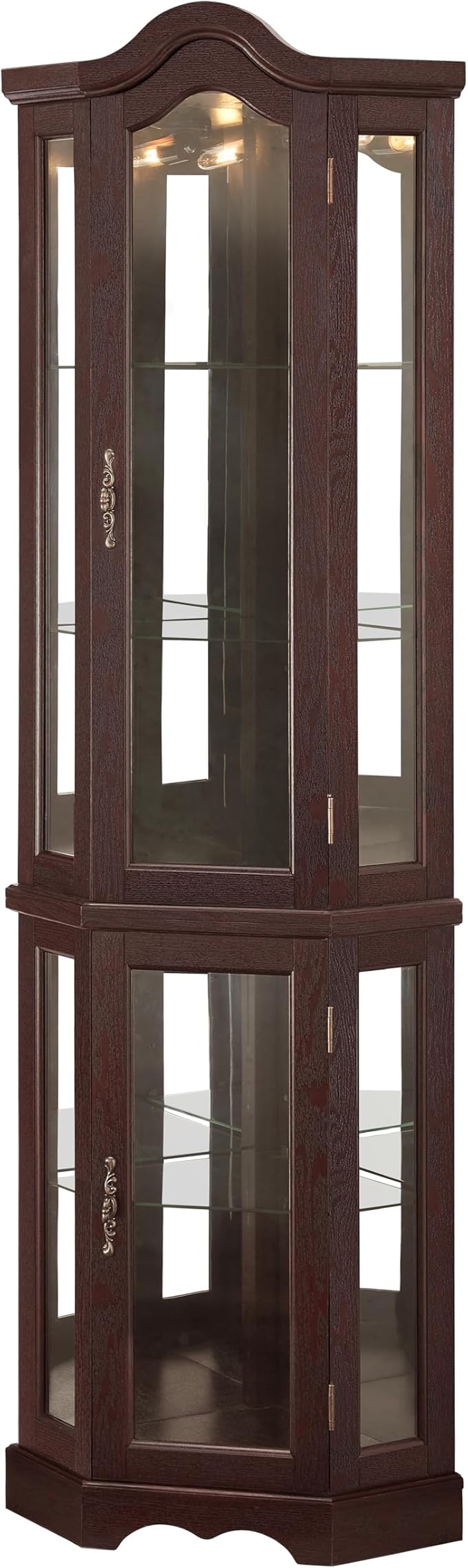 Glass Corner Display Cabinet