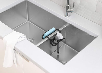 Umbra Sling Kitchen Sink Accessory, Double-Sided Sponge Holder