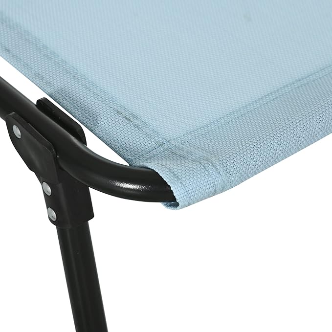 Outsunny Folding Chaise Lounge Chair, Patio Sun Tanning Chair, Outdoor Chaise