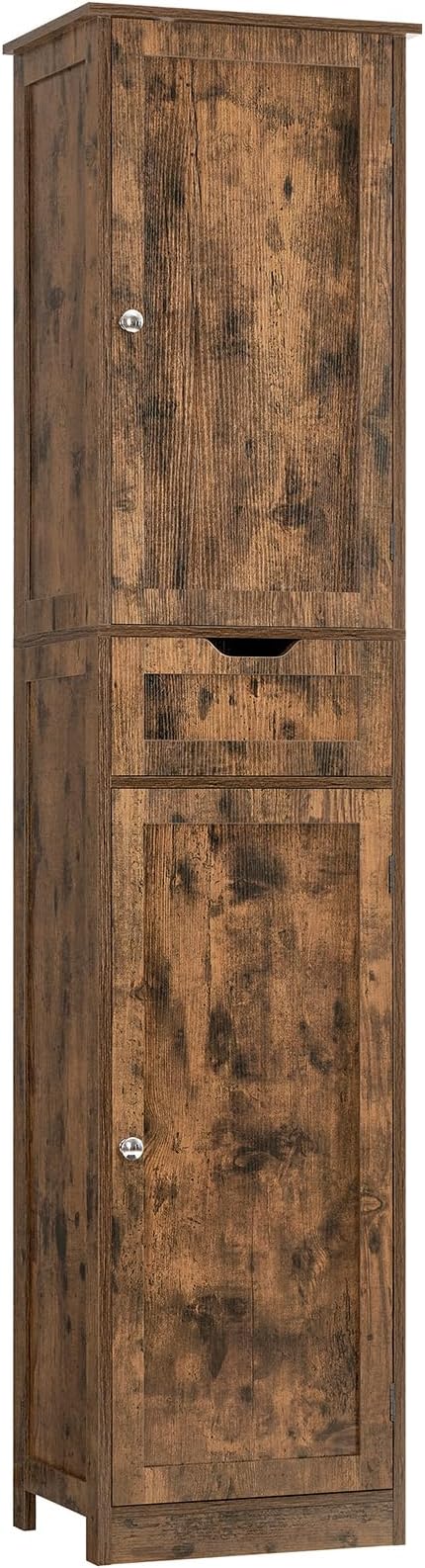 Iwell 67" Tall Storage Cabinet, Bathroom Cabinet