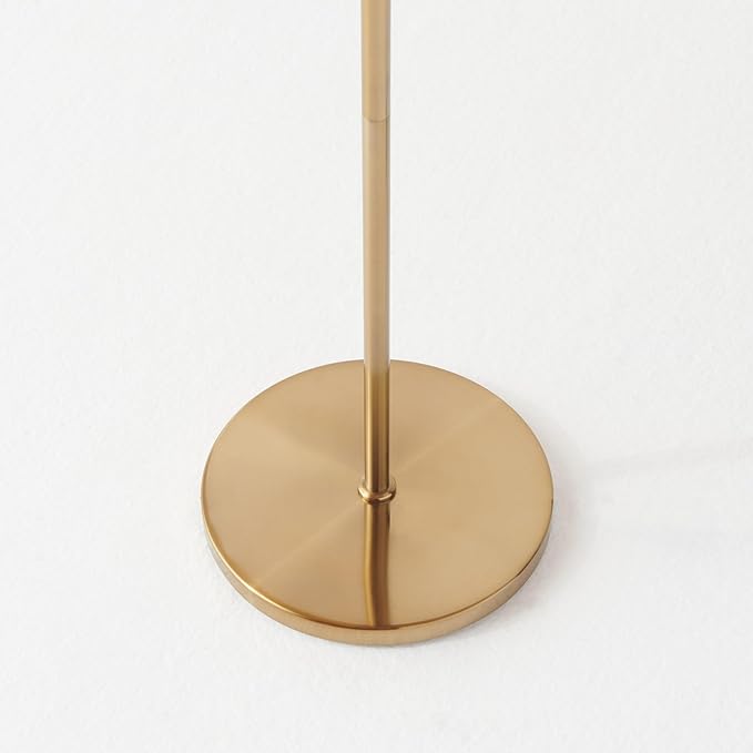 Brightech Nova 74 in. Antique Brass Industrial 3-Light LED Energy Efficient
