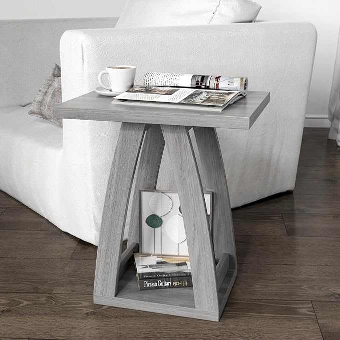 FROMJBEST End Tables Living Room, Side Table Beside Sofa, Nightstand