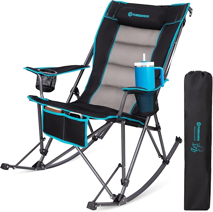 FUNDANGO Oversized Rocking Camping Chair