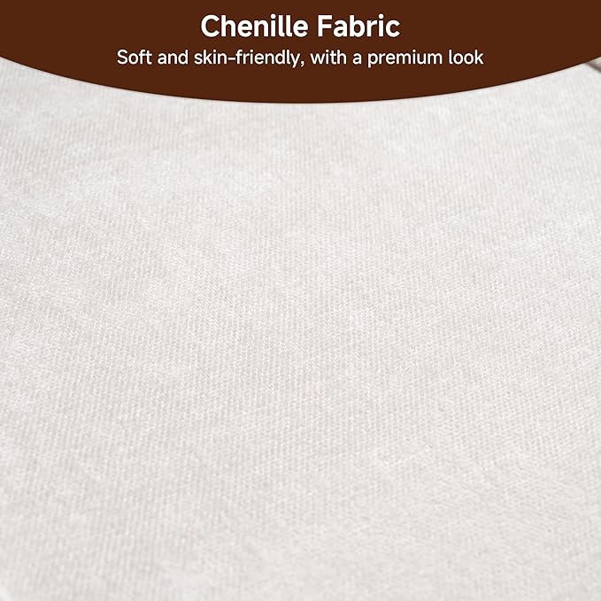 Loveseat Sofa Bed, 3-in-1 Convertible Sleeper Sofa, Chenille Fabric Pull Out