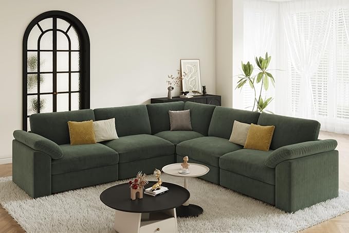 EASE MOOSE Oversized Modular Sectional Sofa, Extra Large L Shape Sectional