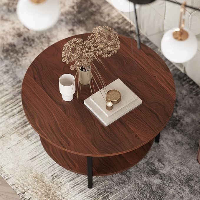 FABATO Round Lift Top Coffee Table