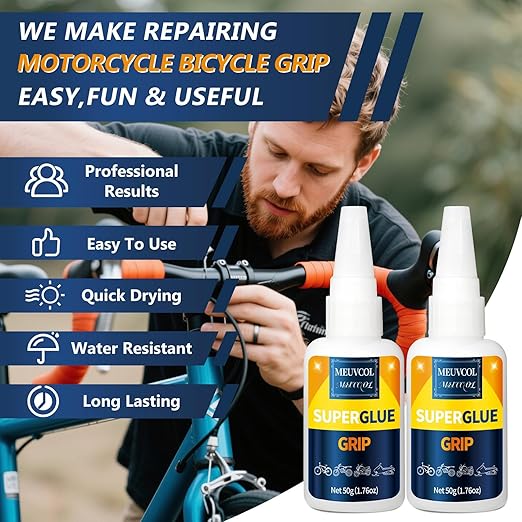 Grip Glue 100g, Instant Handlebar Grip Glue