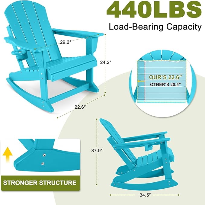 Plastic Adirondack Chair