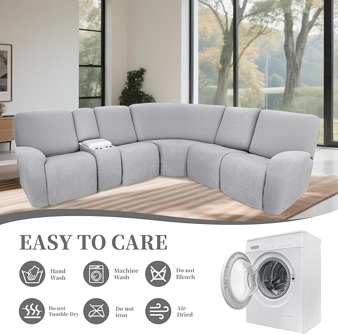 100% Waterproof Sectional Recliner Couch Covers