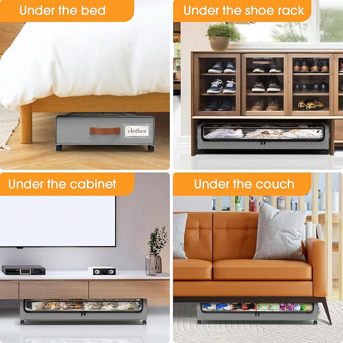 SpaceHacks Under Bed Storage