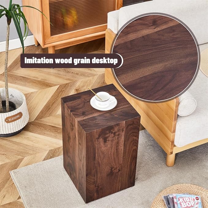 Coffee Table Set for 3, Modern Living Room Table Set, Wood Center Table Set
