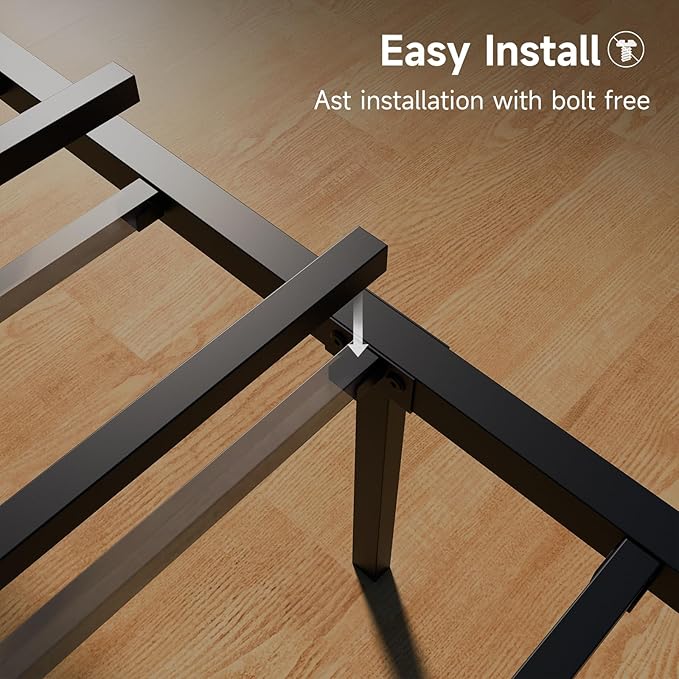 Z-hom Twin Metal Bed Frame