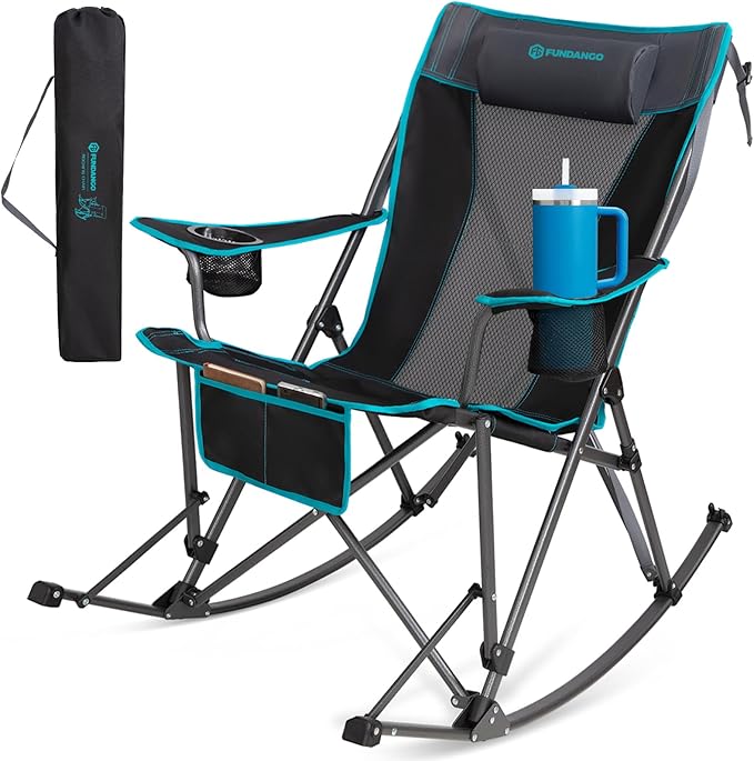 FUNDANGO Oversized Rocking Camping Chair