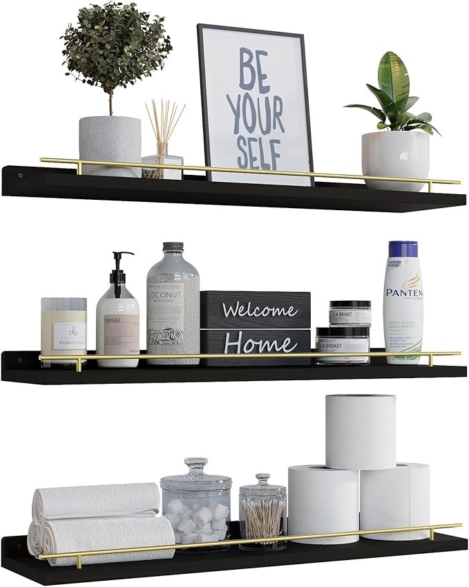 WOPITUES Floating Shelves 24 inch