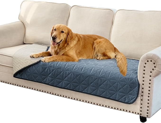Ameritex Sofa Cover Waterproof for Seats Couch Cover for Dogs Pet Couch Cover