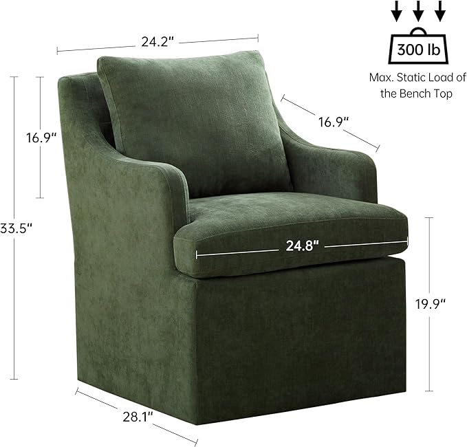 VKNOW Upholstered Dining Chairs, Dinner Chairs Modern Kitchen Chairs