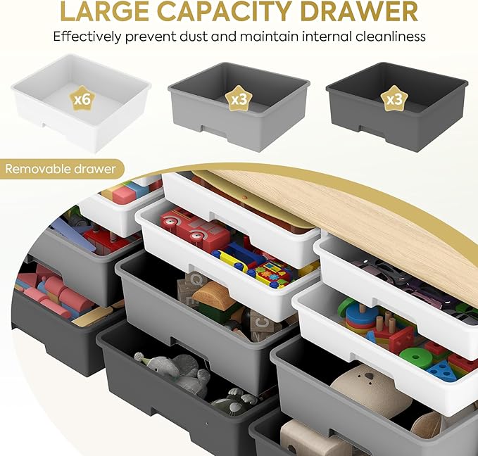12 Drawers Storage Cabinet