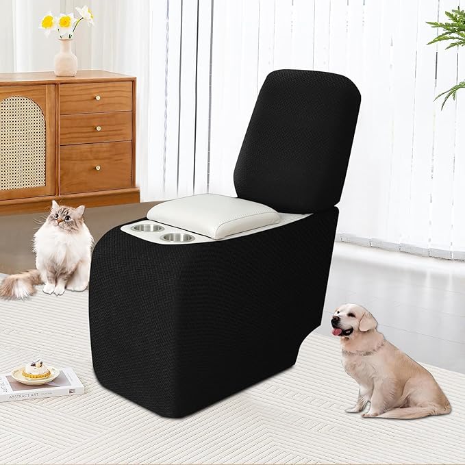 ALIECOM Recliner Sectional Couch Covers L Shape Stretch Corner Reclining