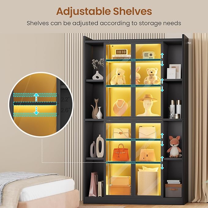 SEDETA 71" Display Cabinet