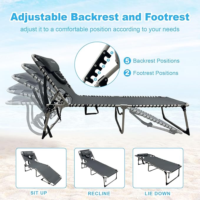 Backpack Sun Tanning Chair