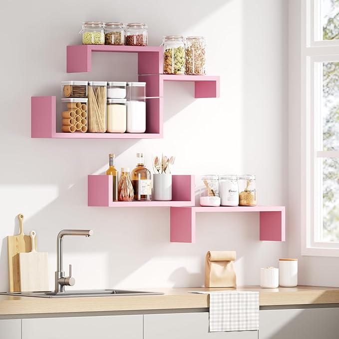 SRIWATANA Floating Shelves, Wall Shelves