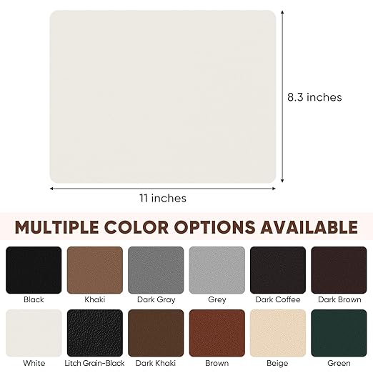 Leather Repair Patch Self Adhesive, 8.3″ x 11″ Vinyl Patch Kit, Leather Repair