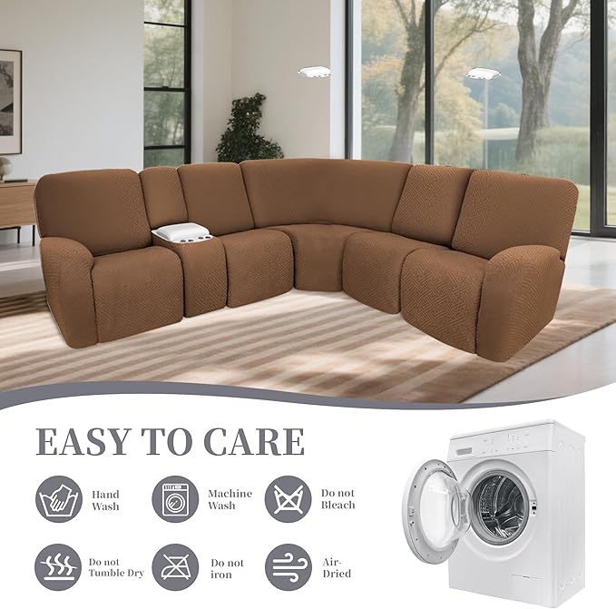 100% Waterproof Sectional Recliner Couch Covers